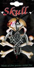 Pendant Pewter Reaper 6.5cm - 