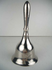  BELL 4" PENTAGRAM SILVER - 