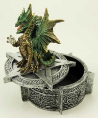 Шкатулка Box With Green Dragon Cleopatra 71168 - маленькая картинка