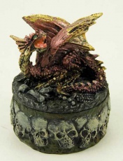 Шкатулка Box With Dragon Purple Cleopatra 71444 - маленькая картинка