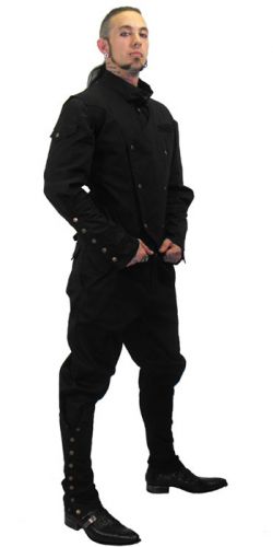 Брюки Chronus Mens Adjustable Steampunk Trousers Necessary Evil N1096 Изображение 2