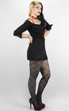 Платье - рубашка Mara Black Dress Necessary Evil N1039 - маленькая картинка
