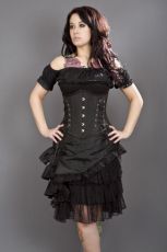 Корсет Mistress underbust black taffeta Burleska MISTRESS UB BLK - маленькая картинка