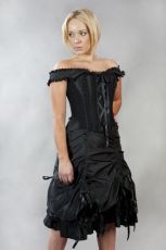 Платье Dita dress black taffeta Burleska DITA DR BLK - маленькая картинка