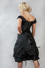 Платье Dita dress black taffeta Burleska DITA DR BLK - маленькая картинка