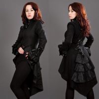 PIRATE COAT BLACK TWILL - 