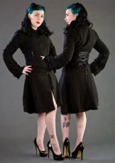  FATAL COAT BLACK FLEECE - 