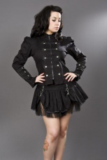  Pirate jacket black twill - 