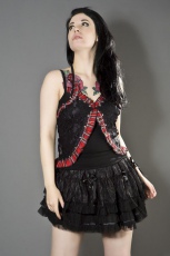  Angel top red tartan - 