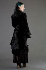 Пальто Pirate women's coat in black velvet Burleska pirate-coat-black-velvet - маленькая картинка