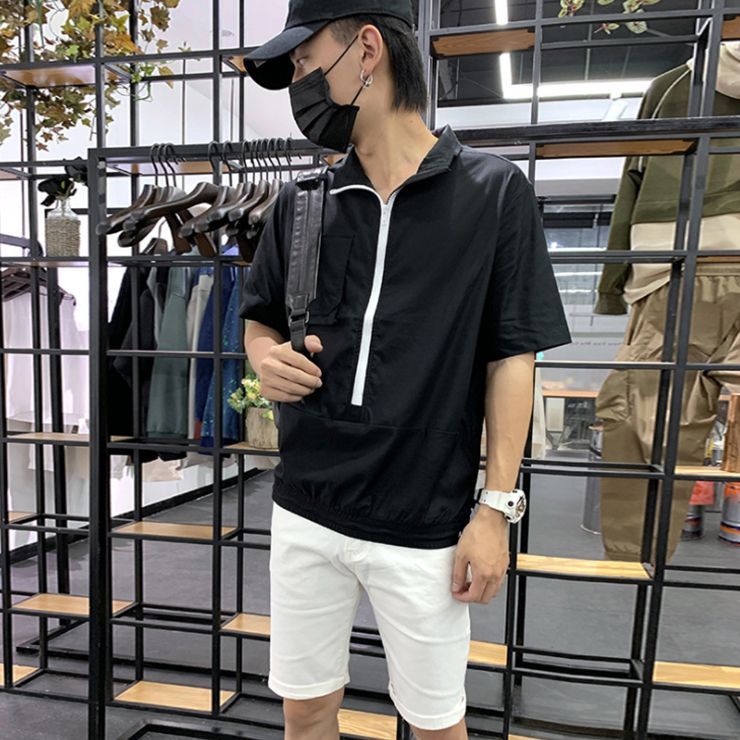  Guangzhou trousers line clothing wholesaler 91436/BK  2