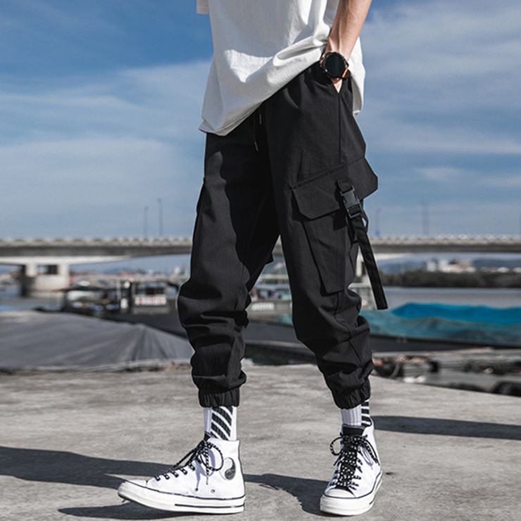  Guangzhou trousers line clothing wholesaler A108/BK  1