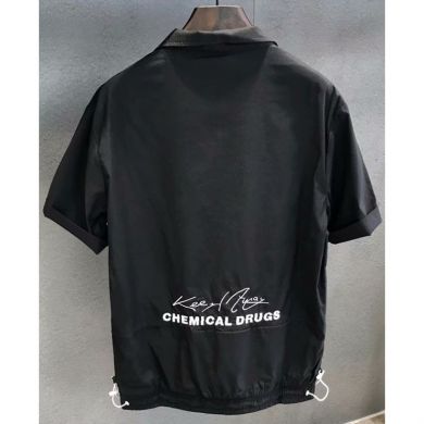 Рубашка Guangzhou trousers line clothing wholesaler 91436/BK - маленькая картинка