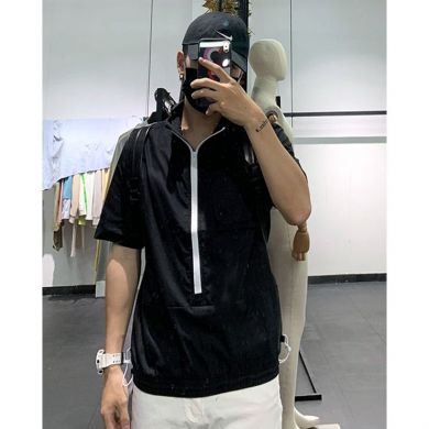 Рубашка Guangzhou trousers line clothing wholesaler 91436/BK - маленькая картинка
