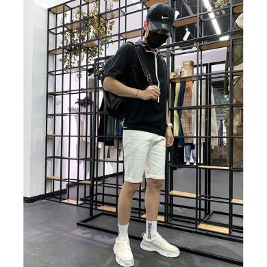 Рубашка Guangzhou trousers line clothing wholesaler 91436/BK - маленькая картинка