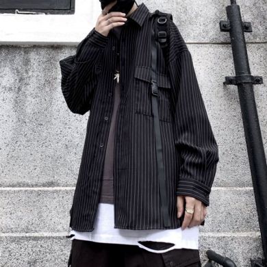 Рубашка Guangzhou trousers line clothing wholesaler C34/BK - маленькая картинка