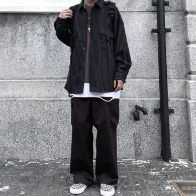 Рубашка Guangzhou trousers line clothing wholesaler C34/BK - маленькая картинка