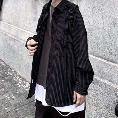 Рубашка Guangzhou trousers line clothing wholesaler C34/BK - маленькая картинка