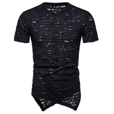 Рубашка - сетка Hangzhou Yuxiang Apparel Strength Supplier 1815-G1/BK - маленькая картинка
