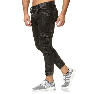 Джинсы Hangzhou Yuxiang Apparel Strength Supplier 1410-K024/BK - маленькая картинка