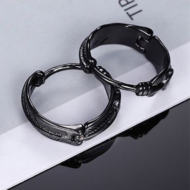 Серьги +Тренд этого года Jinyan Jewelry Strength Supplier ES-692/BK - маленькая картинка