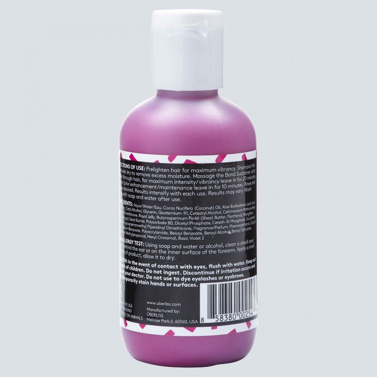 Пурпурная бонд-краска для волос Uberliss Bond Sustainer Magenta Orchid 109ml Uberliss 501349 Изображение 2