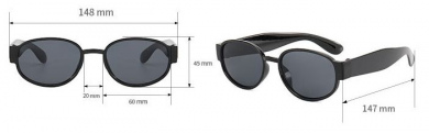 Очки PC frame sunglasses Yiwu Aoming Trading Co., Ltd. 5272/BG - маленькая картинка