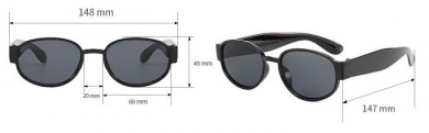  PC frame sunglasses Yiwu Aoming Trading Co., Ltd. 5272/GT -  