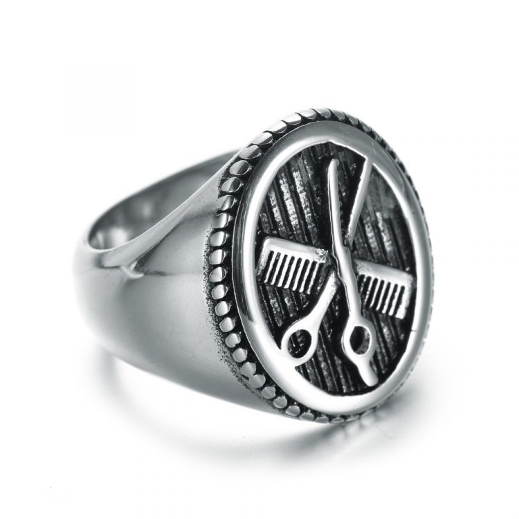  Hair stylist personality punk ring Yiwu Haiyi Electronic Commerce Co., Ltd. C59411  2