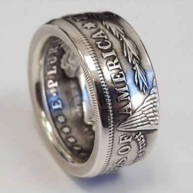 Кольцо American national emblem motto is a coin ring Yiwu Haiyi Electronic Commerce Co., Ltd. c566999 - маленькая картинка