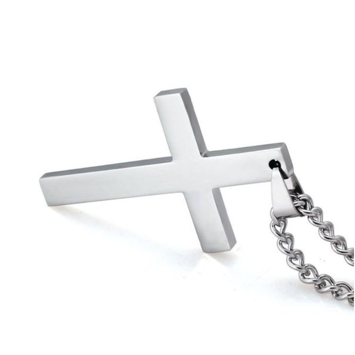  Single Cross Necklace Yiwu Panci E-commerce Firm N049/SI  3